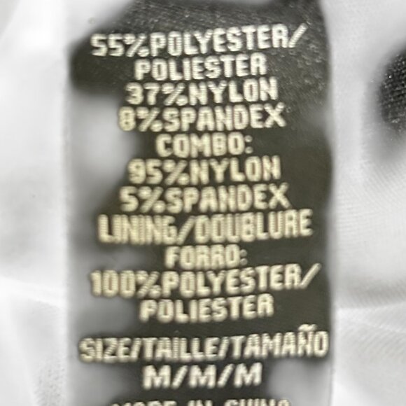 Black Collection Illusion Neckline Black Gold Sequin Sleeveless Blouse Size M - Picture 4 of 5